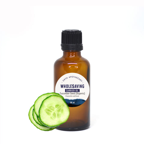 Cucumber Seed (Carrier) Oil 50ml + Free Dropper