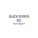Black Pepper Essential Oil 50ml + Free Dropper