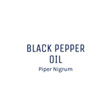 Black Pepper Essential Oil 50ml + Free Dropper