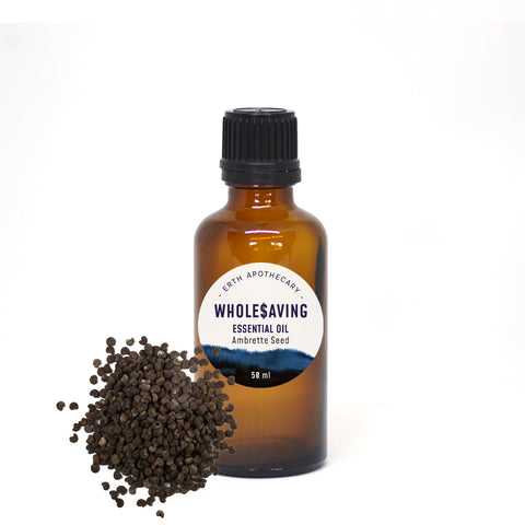Ambrette Seed Essential Oil 50ml + Free Dropper