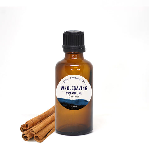 Cinnamon Essential Oil 50ml + Free Dropper