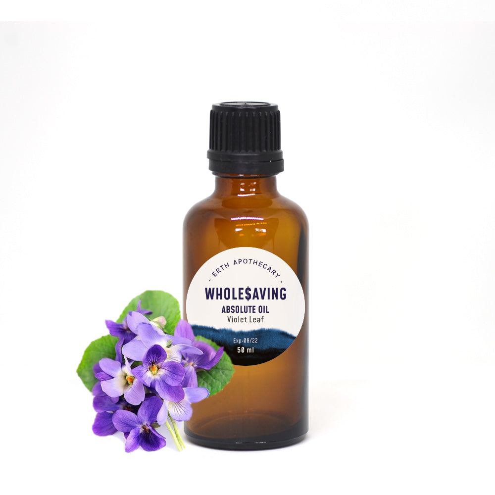 organic violet leaf essential oil