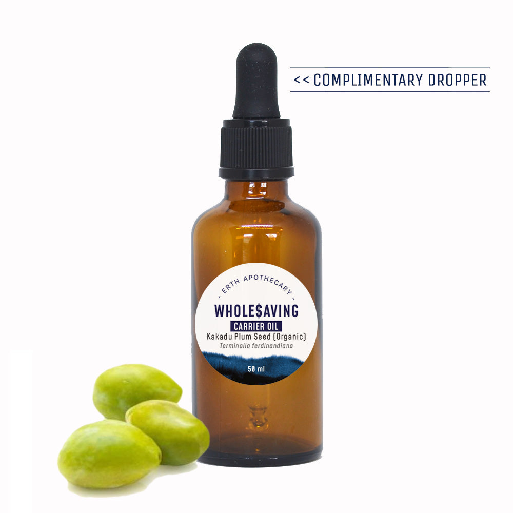 Kakadu Plum Seed (Carrier) Oil 50ml + Free Dropper WholeSaving
