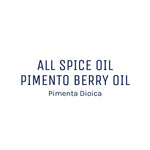 Allspice (Pimento Berry) Oil 50mL + Free Dropper