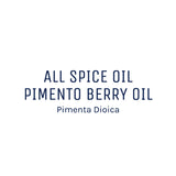 Allspice (Pimento Berry) Oil 50mL + Free Dropper