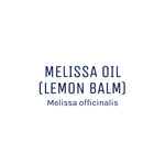 Melissa Essential Oil 50ml + Free Dropper