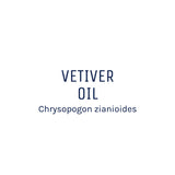 Vetiver Essential Oil 50ml + Free Dropper