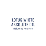 Lotus (White) Absolute Oil 50ml + Free Dropper